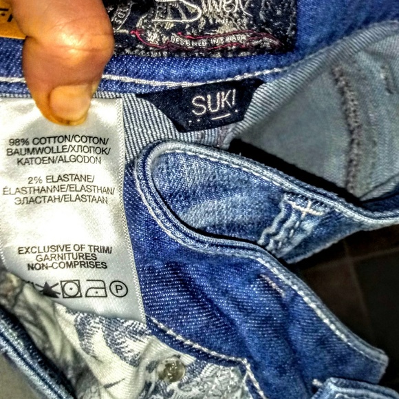 Silver Jeans Size 33X22.5 High Rise Capri NWT - Picture 8 of 8